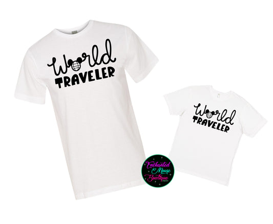 World Traveler Shirt, Epcot Shirt, Matching Disney Shirts, Disney Shirt, Disney World Matching Shirt, Plus Size Disney Shirt, Mother Earth
