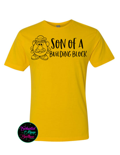 Son Of A Building Block, Toy Story Mr. Potato Head Shirt, Funny Toy Story Shirt, Disney Toy Story Shirt, Mr Potato Head Shirt, Toy Story Tee
