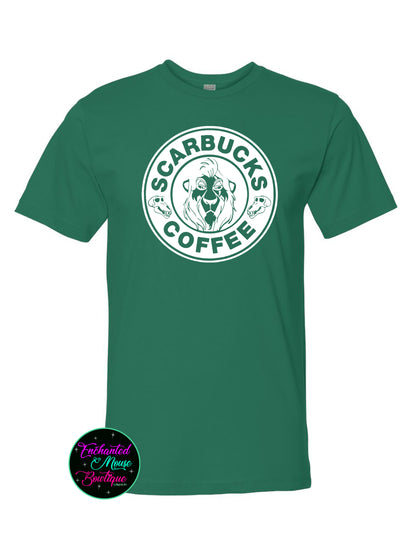 Scarbucks Shirt, Scar Lion King Shirt, Lion King Shirt, Disney Shirt, Animal Kingdom Shirt, Plus Size Disney Shirt, Disney Coffee Shirt