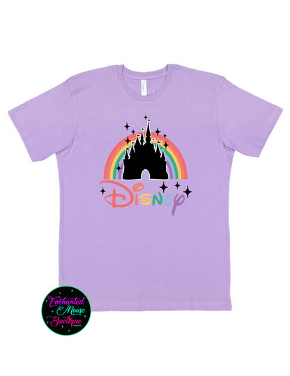 Disney Rainbow Shirt, Disney Pride Shirt, Disney LGBTQ Shirt, Disney Gay Pride Shirt, Gay Pride Magic Kingdom Shirt, Mickey Pride Shirt