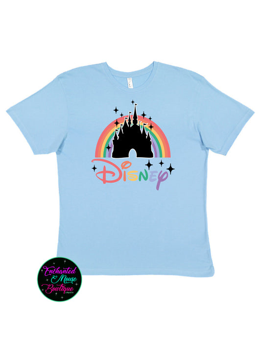 Disney Rainbow Shirt, Disney Pride Shirt, Disney LGBTQ Shirt, Disney Gay Pride Shirt, Gay Pride Magic Kingdom Shirt, Mickey Pride Shirt