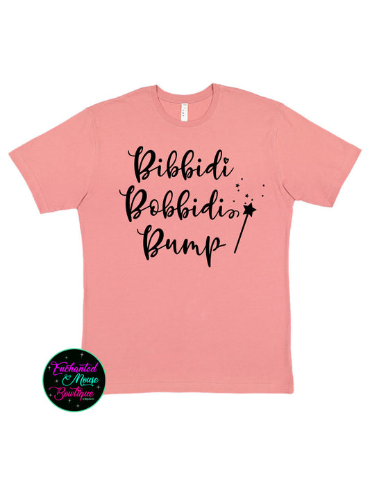 Bibbidi Bobbidi Bump Shirt, Disney Pregnancy Shirt, Cinderella Pregnancy Reveal Shirt, Disney Bump Shirt, Disney Vacation Shirt, Disney Mom