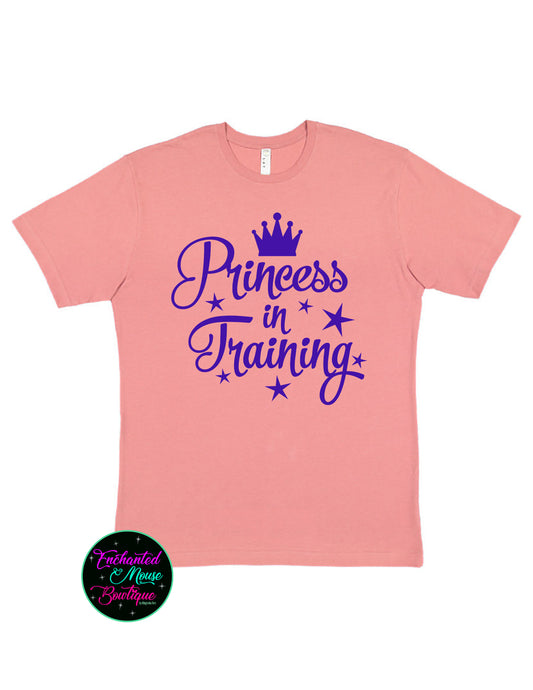 Princess in Training, Disney Shirt, Kids Disney Shirt, Infant Disney Shirt, Toddler Disney Shirt, Matching Disney Family Shirt, Disney Tee