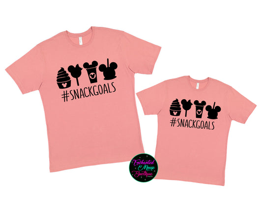 Snack Goals, Disney Shirt, Matching Disney Shirts, Disney Shirt, Mickey Shirt, Minnie Shirt, Kids Disney Shirt, Plus Size Disney Shirt