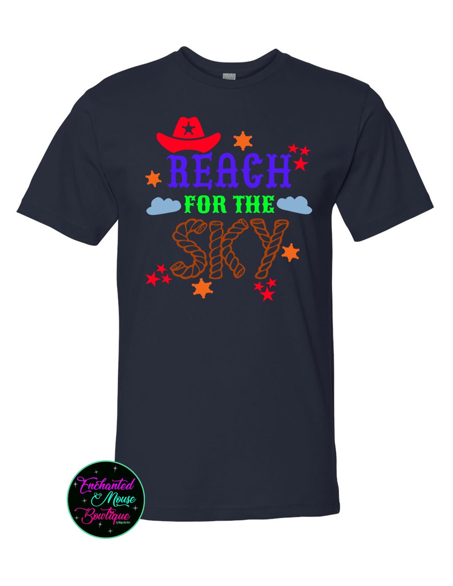 Reach For The Sky, Toy Story Shirt, Woody Shirt, Buzz Lightyear Shirt, Disney Toy Story, Cowboy Woody and Buzz Shirt, Disney Kids Shirt