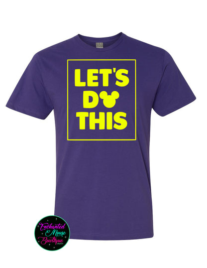Let's Do This, Disney Matching Shirts, Matching Family Shirts, Disney Shirt, Toddler Disney Shirt, Kids Disney Shirt, Family Vacation Shirts
