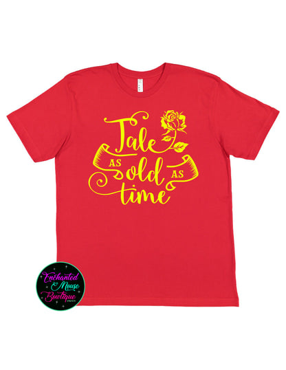 Tale as Old as Time Shirt, Beauty and the Beast Shirt, Belle Disney Shirt, Girls Disney Shirt, Disney Princess Belle Shirt, Belle Shirt