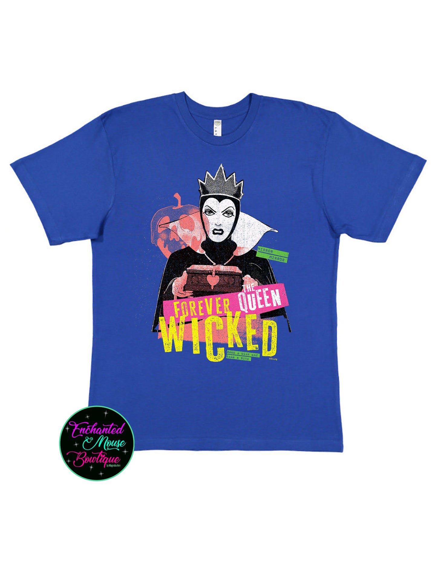 The Queen Forever Wicked, Villain Shirt, Disney Villain Shirt, Matching Shirts, Disney Witches Shirt, The Evil Queen Shirt, Maleficent Shirt