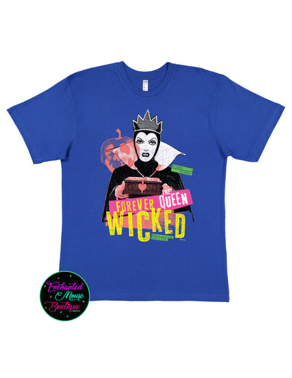 The Queen Forever Wicked, Villain Shirt, Disney Villain Shirt, Matching Shirts, Disney Witches Shirt, The Evil Queen Shirt, Maleficent Shirt