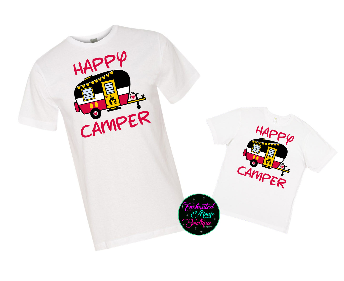 Happy Camper Shirt, Disney Fort Wilderness Happy Camper Shirt, WDW Campground Tee, Disneyland Family Matching, Fort Wilderness T-Shirt, Camping Shirt, Glamping