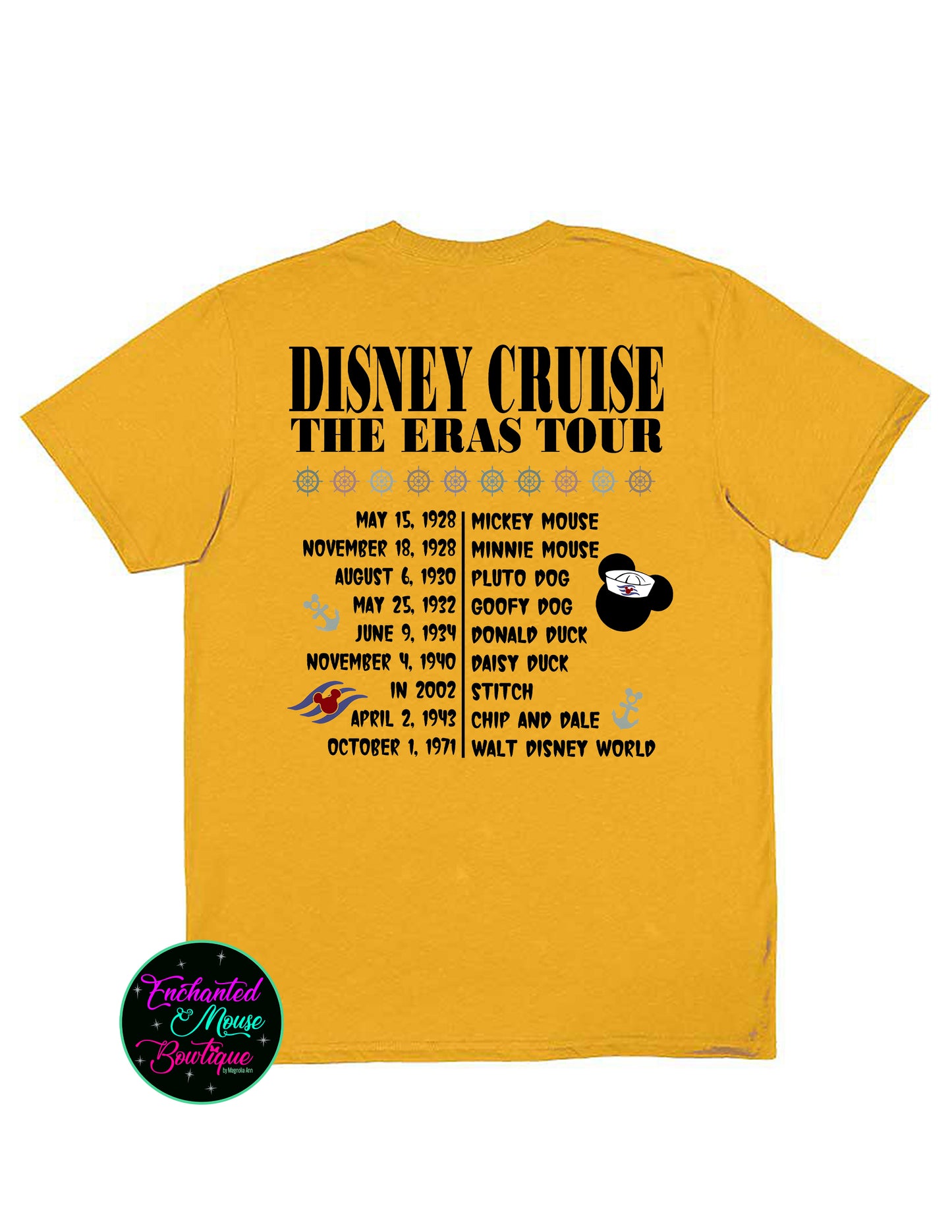 Disney Cruise The Eras Tour Shirt, Disney Cruise Shirt, Disney Family Cruise Shirt, Matching Cruise Shirts, In My Cruise Era, Cruise T-shirt