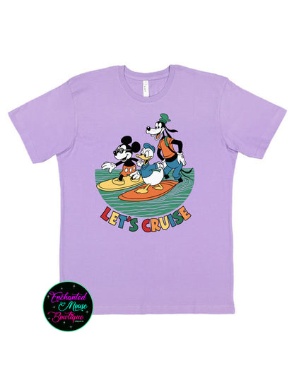 Let's Cruise, Disney Cruise Shirt, Mickey Disney Cruise Shirt, Goofy Cruise Shirt, Donald Cruise Shirt, Disney Fantasy, Disney Wish, Disney Magic