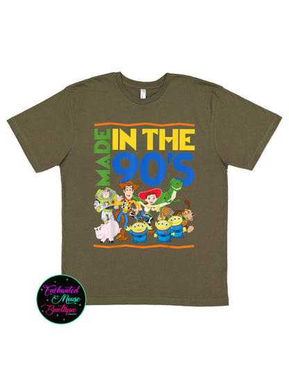 Made in the 90s Toy Story Shirt, Retro Toy Story Shirt,  95 Toy Story, Woody Shirt, Buzz Lightyear Shirt, Disney Toy Story, Disney Kids Shirt