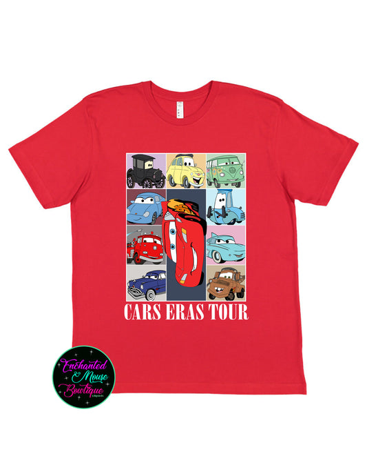 Cars Eras Tour, Disney Cars Shirt, Lightning McQueen Shirt, Disney Vacation Shirt, Cars Movie Shirt, Disney Family Matching, Disney Kids Tee