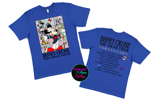 Disney Cruise The Eras Tour Shirt, Disney Cruise Shirt, Disney Family Cruise Shirt, Matching Cruise Shirts, In My Cruise Era, Cruise T-shirt