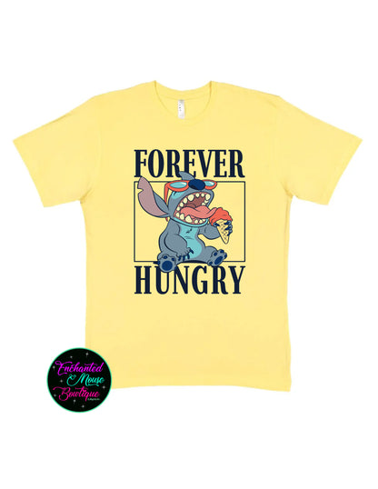 Forever Hungry Stitch Shirt, Lilo & Stitch Shirt, Lilo and Stitch, Disney Stitch Shirt, Disney Kids Shirt, Kids Lilo and Stitch Shirt