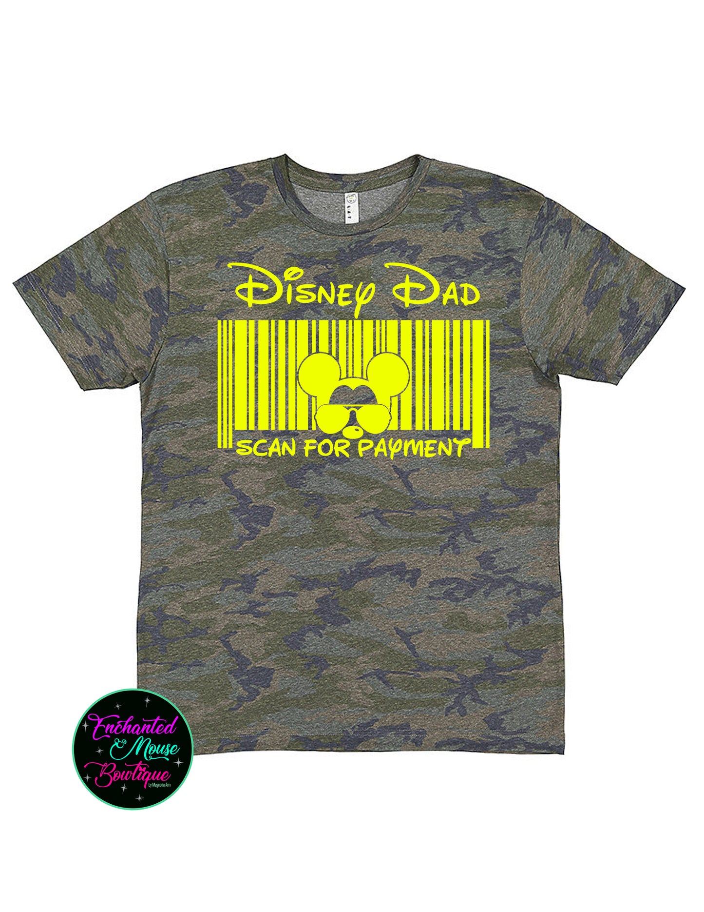 Disney Dad Scan for Payment, Disney Dad Shirt, Funny Disney Shirt, Disney Shirt for Him