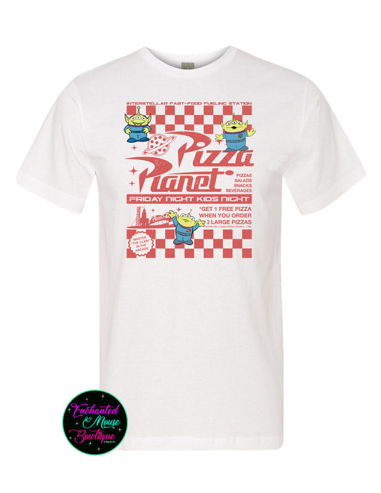 Pizza Planet Shirt, Disney Alien Pizza Planet Shirt, Disney Snacks Shirt, Disney Toy Story, Pizza Shirt, Toy Story Shirt, Toy Story Tee