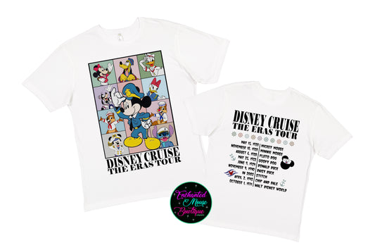 Disney Cruise The Eras Tour Shirt, Disney Cruise Shirt, Disney Family Cruise Shirt, Matching Cruise Shirts, In My Cruise Era, Cruise T-shirt