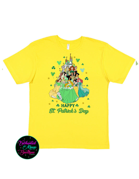 Princess St Patrick's Day Shirt, Disney St Patrick's Day Shirt, St Patrick's Day Princess Shirt, St. Patrick's Day Disney Shirt, Princess Tee