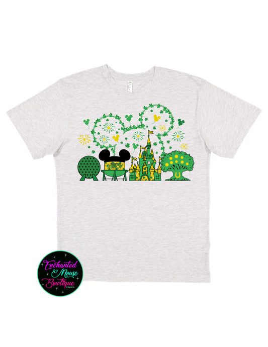 Disney St. Patrick's Day Shirt, Parkhopper St. Patrick's Day Shirt, Disneyworld St. Patrick's Day Shirt, Magic Kingdom, Animal Kingdom Shirt