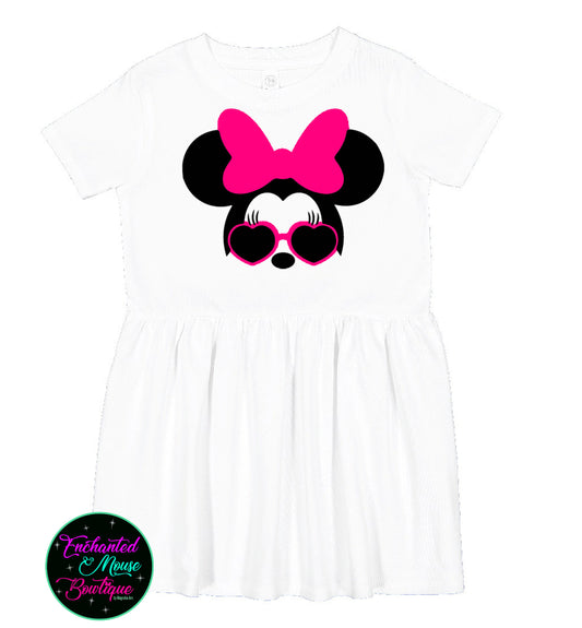 Minnie Mouse Dress, Girls Disney Dress, Disney Dress, Toddler Disney Dress, Infant Disney Dress, Baby Disney Dress, Disney World Dress
